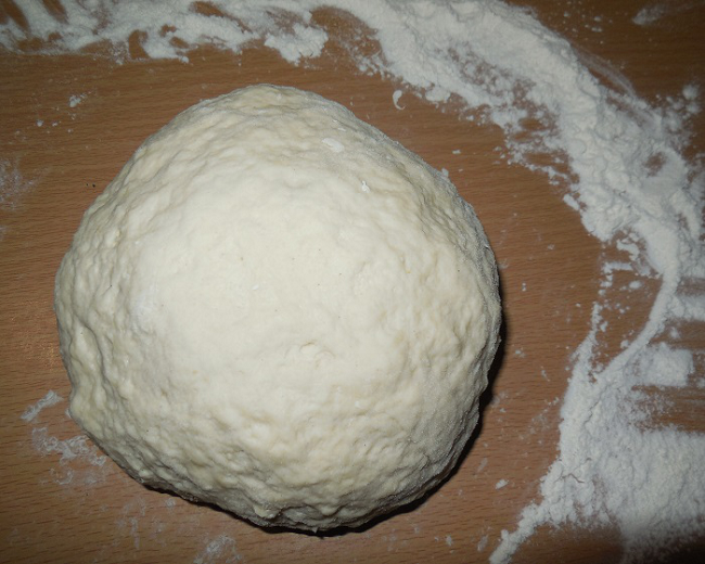 рецепт домашнего хлеба этап 1