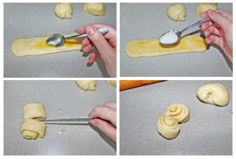 Московская плюшка пошагово. Делаем булочки из пластилина. Как сделать плюшки. Форма плюшек палочкой. Как сделать булочки с бананом.