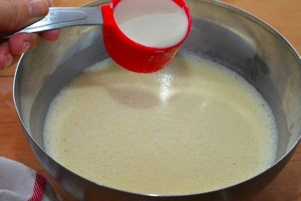 рецепт заварных блинов на молоке этап 5