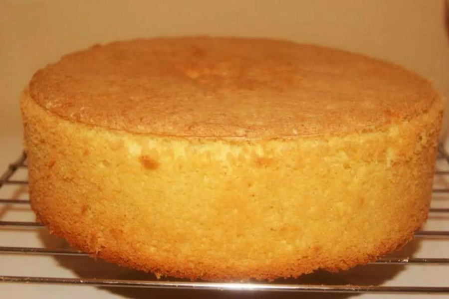Рецепт простого бисквита на торт