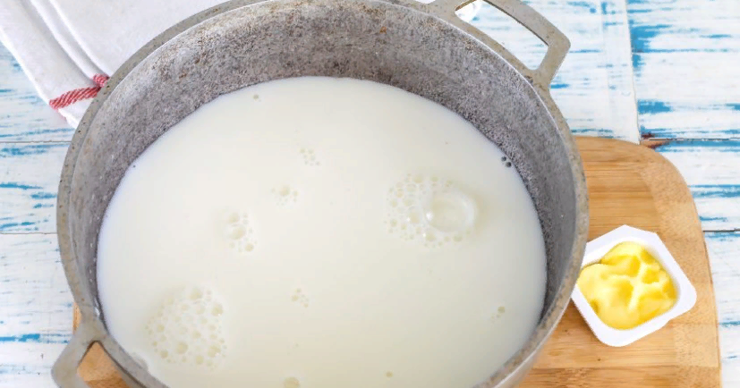 Соус-зырет - Соус молочный густой